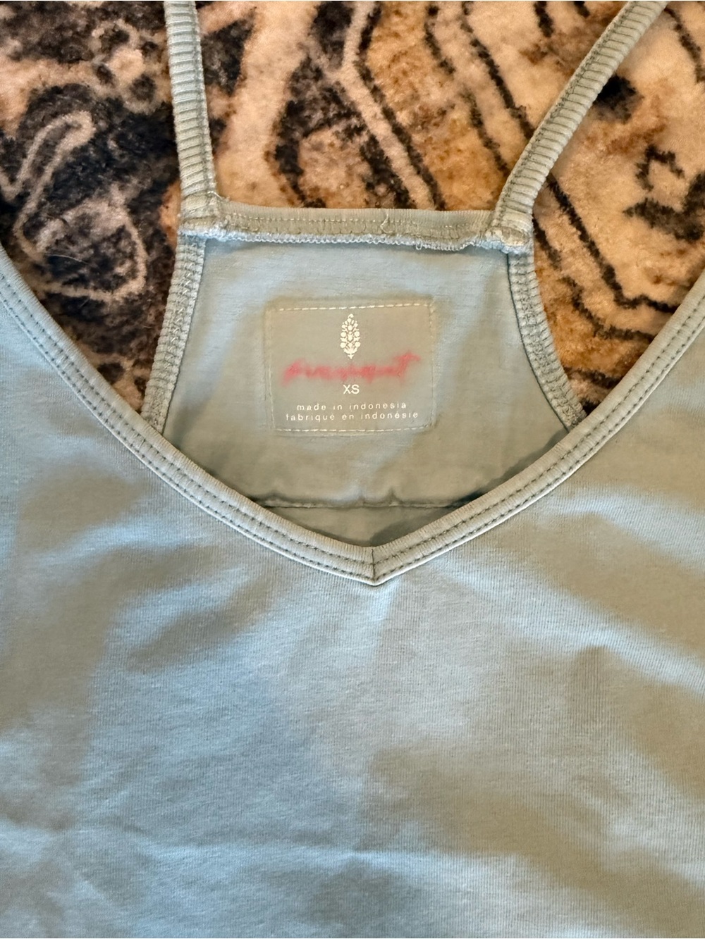 Free People Movement Hot Shot Onesie Light Blu XS - Picture 2 of 2